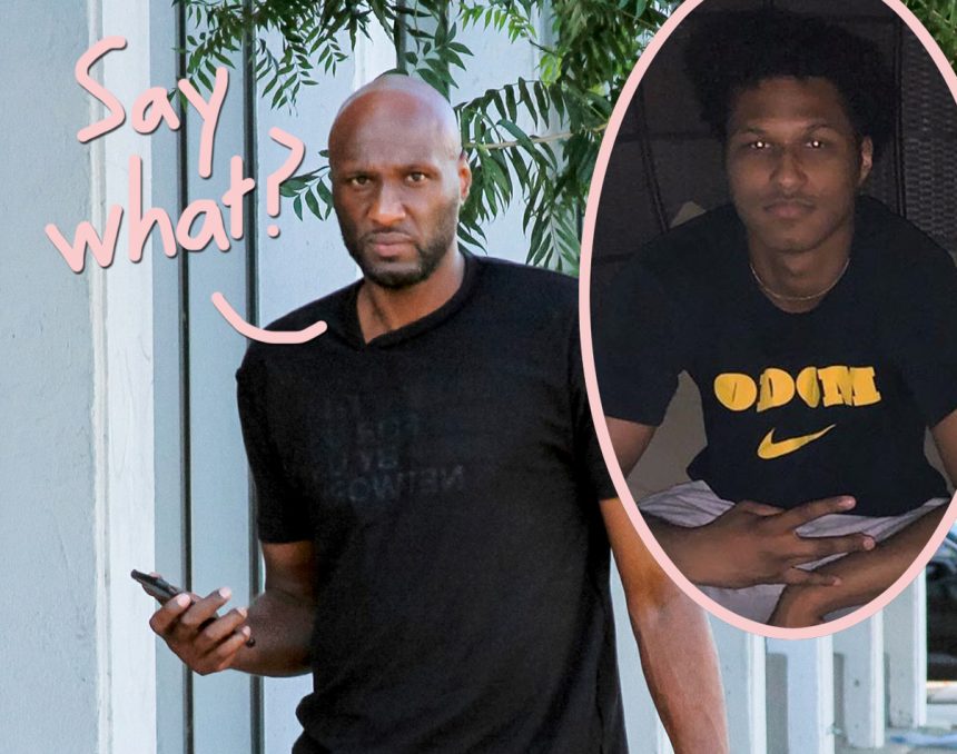 Lamar Odom S Son Slams Engagement News Says Family And Friends