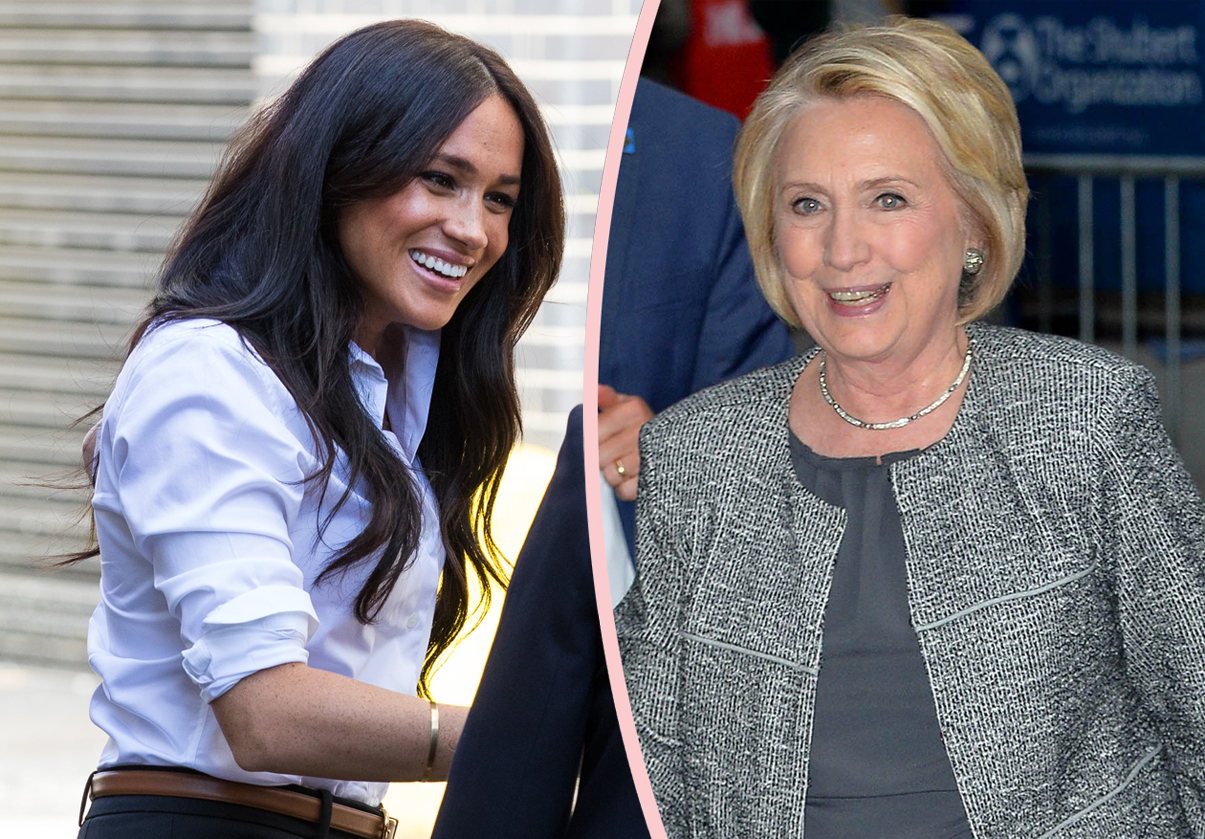 Meghan Markle Hillary Clinton Secret Meeting Frogmore Cottage