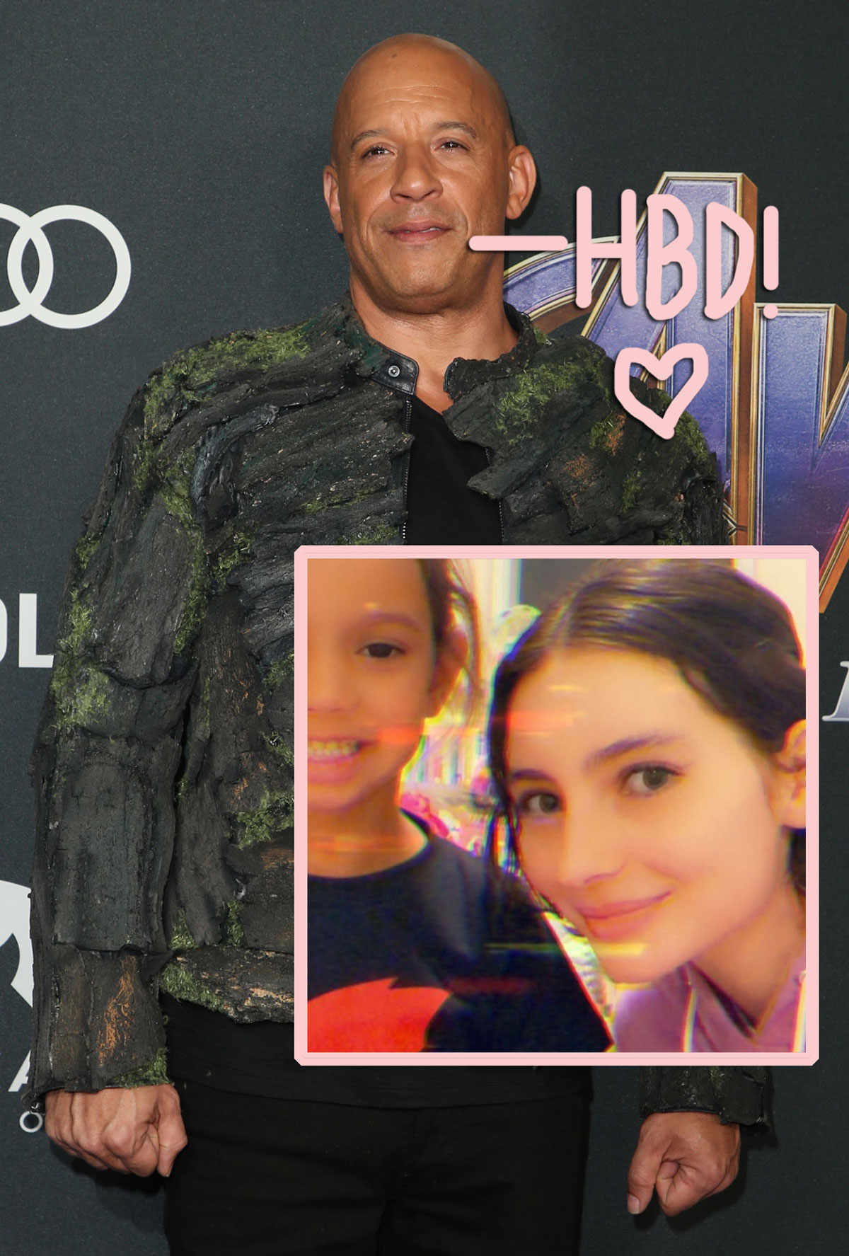 Vin Diesel wishes Meadow Walker a Happy 21st Birthday on Instagram.