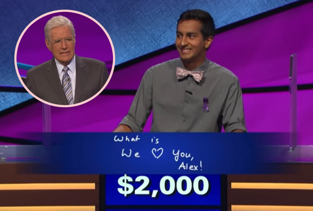 Alex Trebek Jeopardy Final contestant