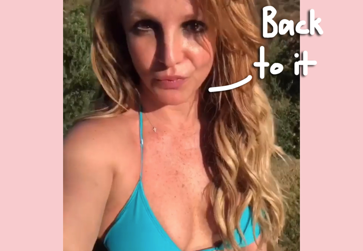 Britney Spears has self esteem problems.
