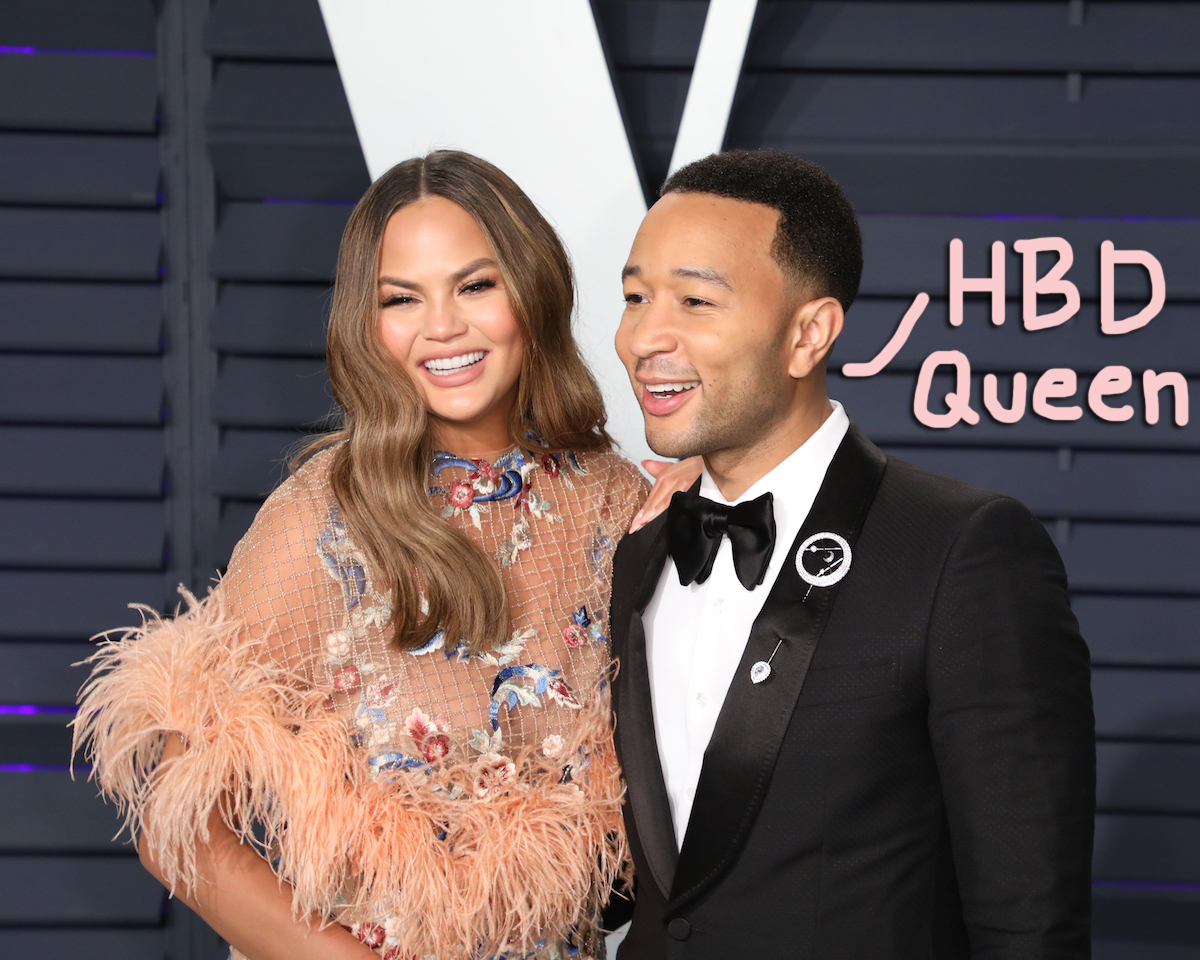John Legend Wishes 'Queen' Chrissy Teigen A Happy 34th Birthday Perez(02)