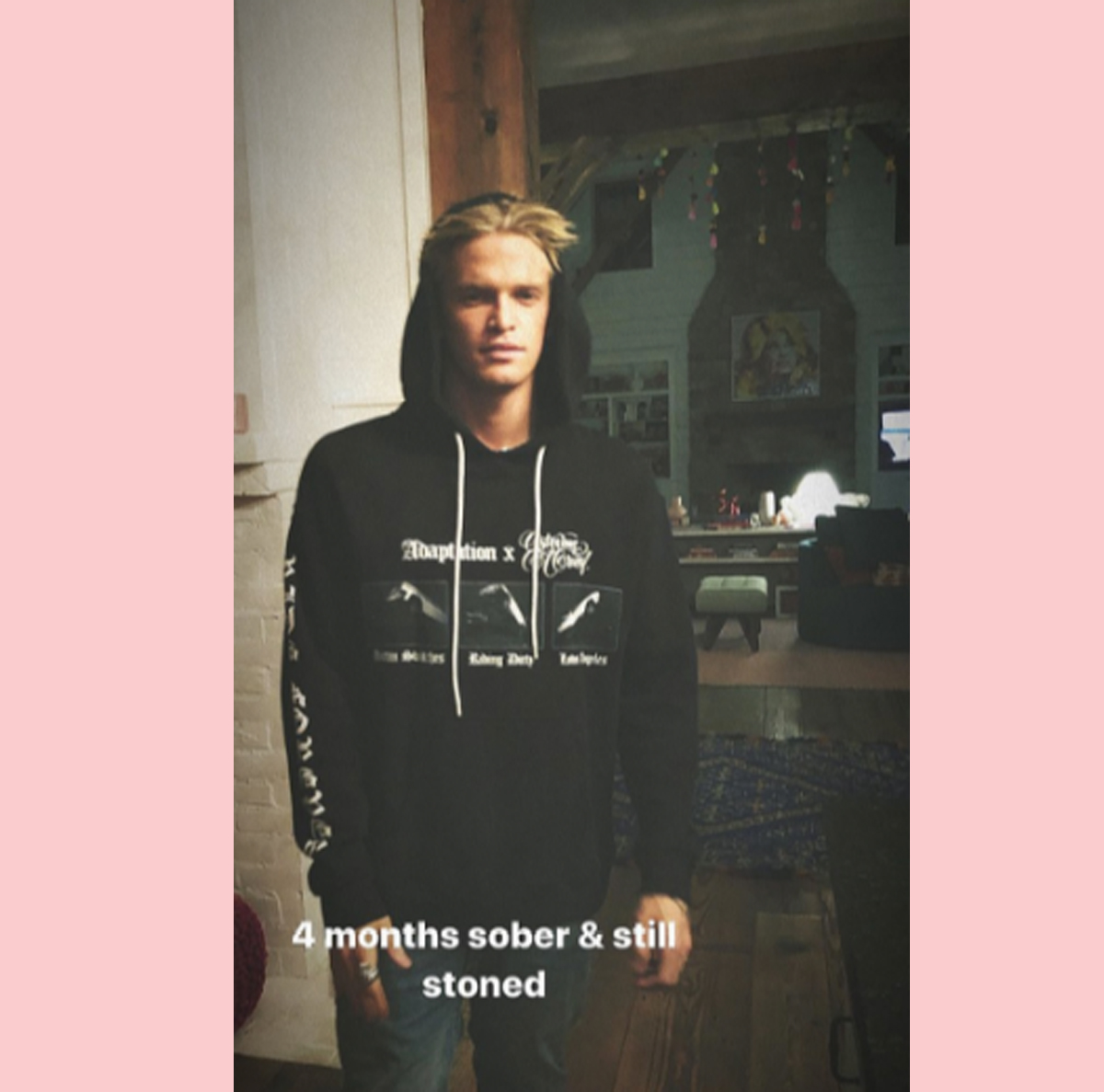 cody simpson sobriety four months