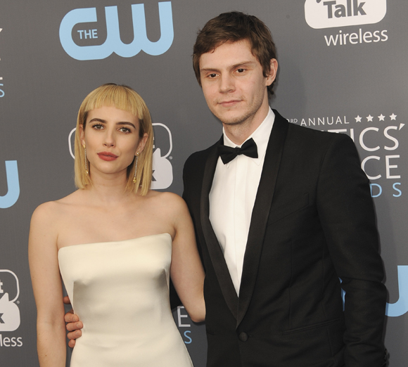 Evan Peters and Emma Roberts broke up