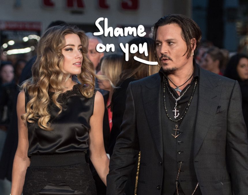 Johnny Depp Accuses Amber Heard Of 'Victim Blaming'?? Huh ...