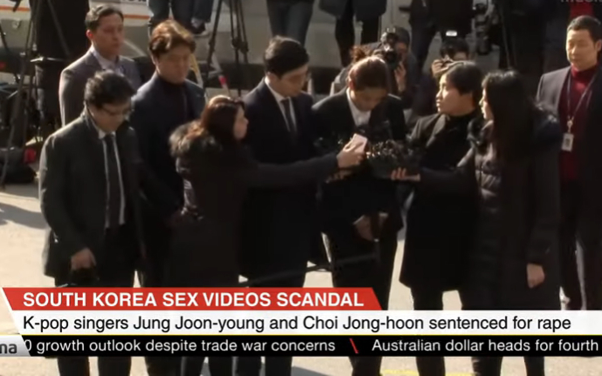 K-pop stars convicted rape charges