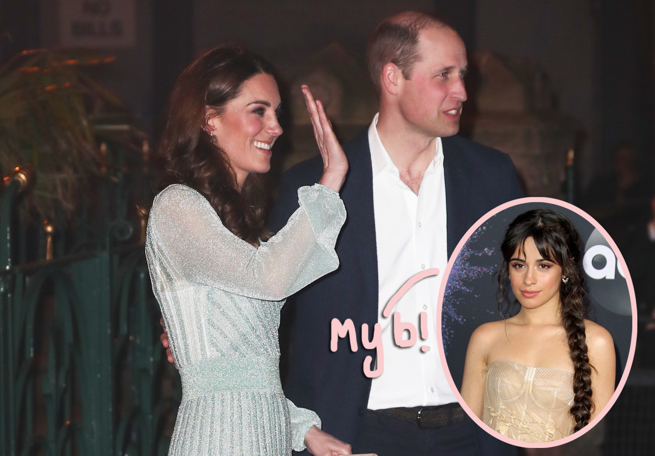 Kate Middleton & Prince William Respond To Camila Cabello Stealing From