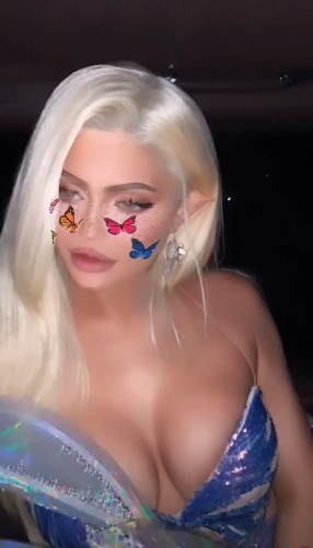 kylie jenner elf costume