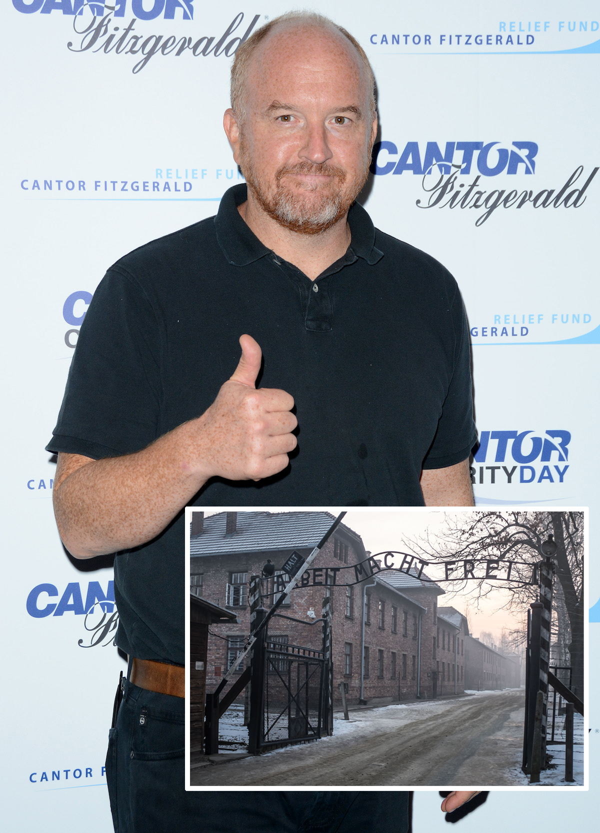 louis ck auschwitz comedy israel