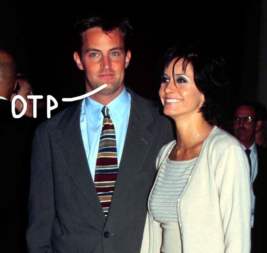 Matthew Perry Has ‘Always Been In Love’ With ‘Friends’ Costar Courteney Cox!