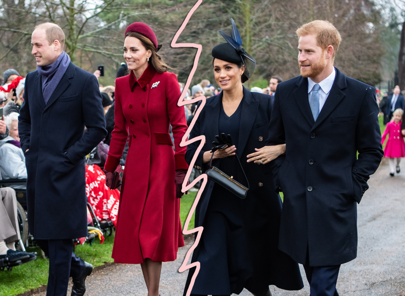 Meghan Markle & Prince Harry's 'Divide' From Kate Middleton & Prince ...