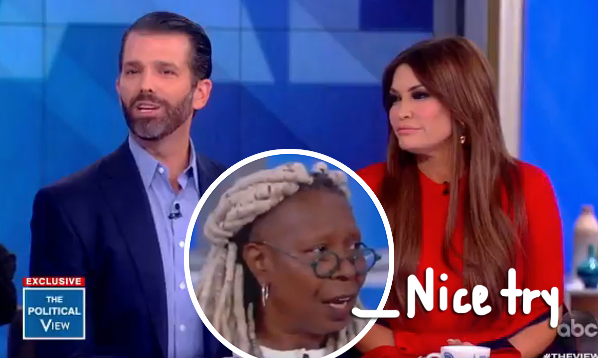 Donald Trump junior fails on the view