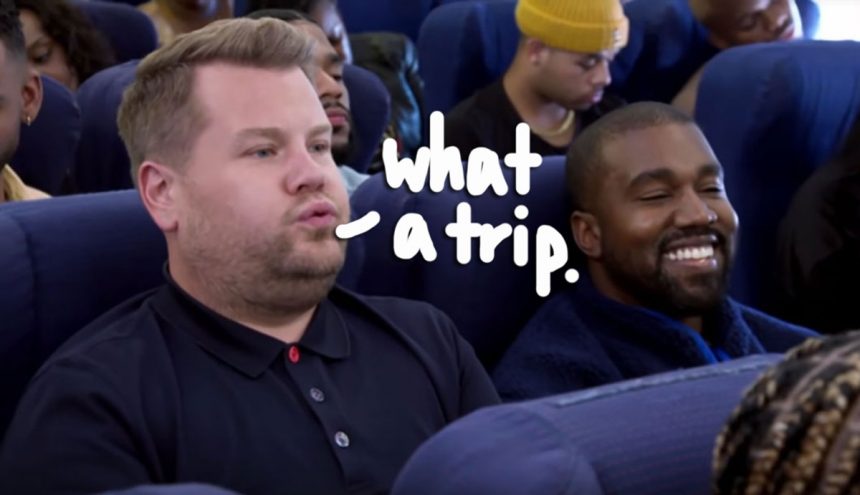 James Corden Says The Making Of Kanye Wests Airpool