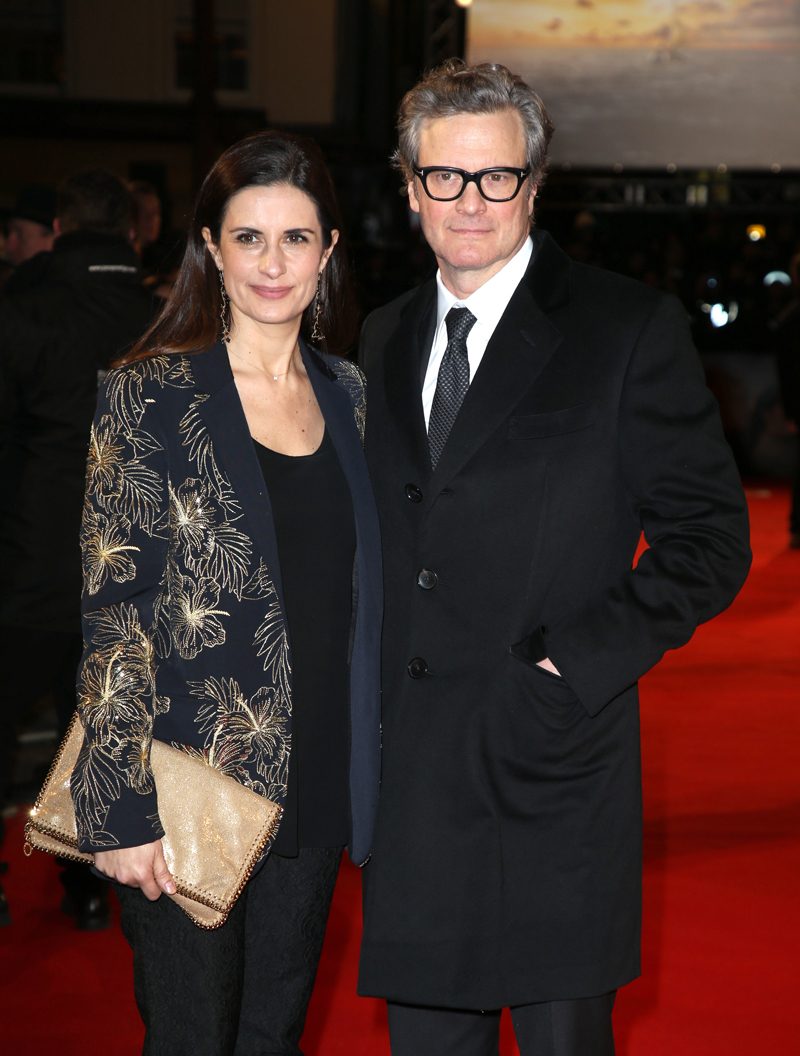 Celebrity Breakups 2019 Colin Firth and Livia Giuggioli