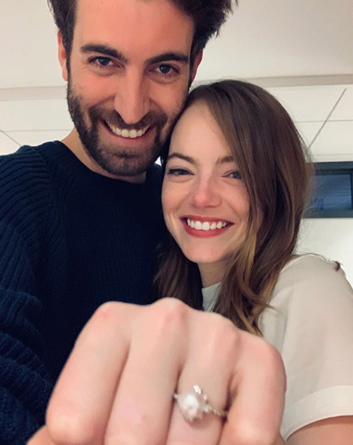 Emma Stone and Dave McCary