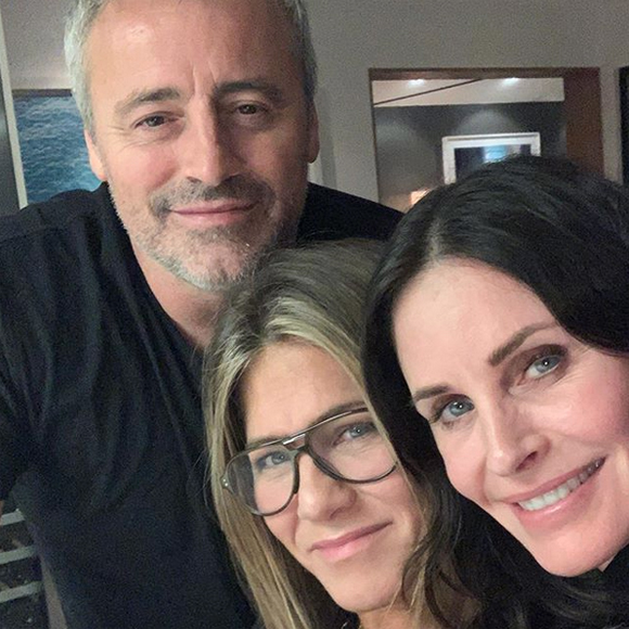 Friends reunion special Matt LeBlanc Jennifer Aniston Courteney Cox