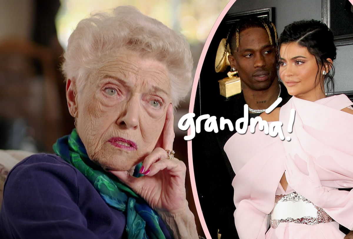 Kylie Jenner's Grandma Gets SHADY About Travis Scott Breakup! Perez