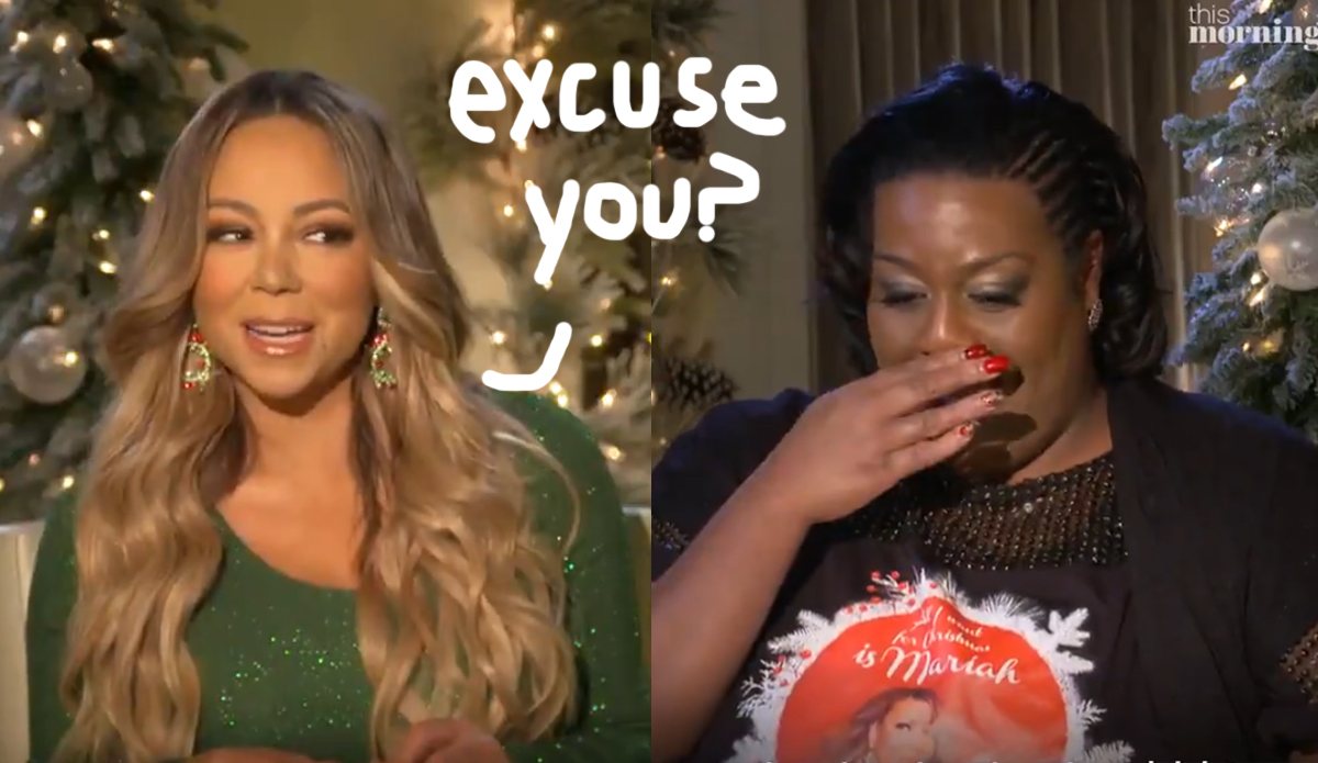 Mariah Carey Are You Mocking Me Awkward Interview Alison Hammond This Morning
