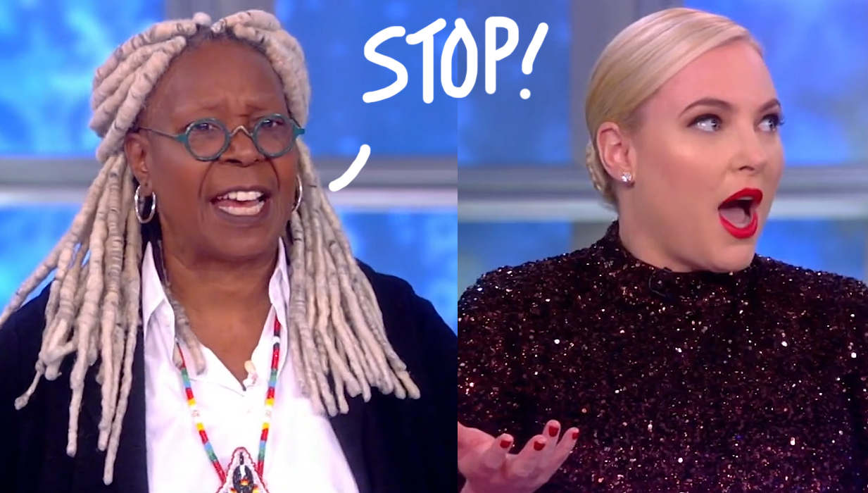 The View Whoopi Goldberg Meghan McCain Fight