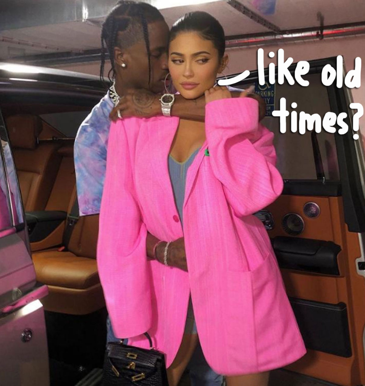 Kylie Jenner & Travis Scott's Thanksgiving Reunion With Stormi - All ...