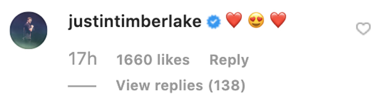 Justin Timberlake slammed for leaving emojis on Jessica Biel's Instagram