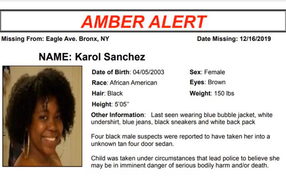 Karol Sanchez may have staged own kidnapping