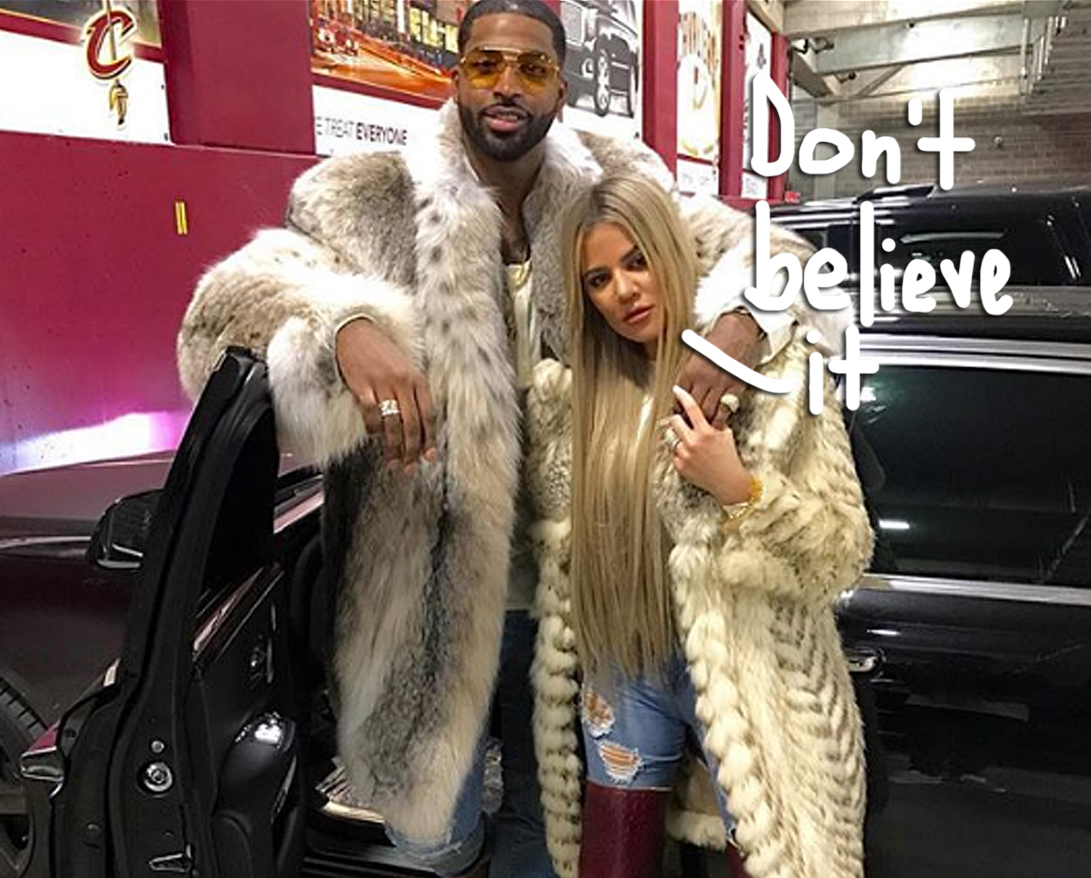 Khloé Kardashian Is Not Back Together With Tristan Thompson Says