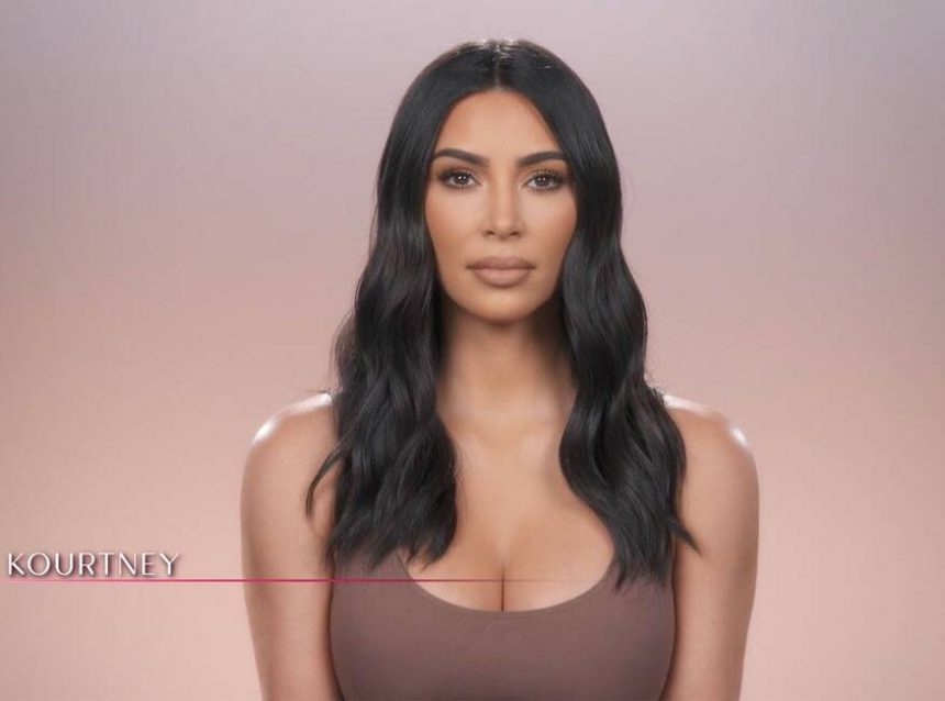 Kim Kardashian as Kourtney Kardashian