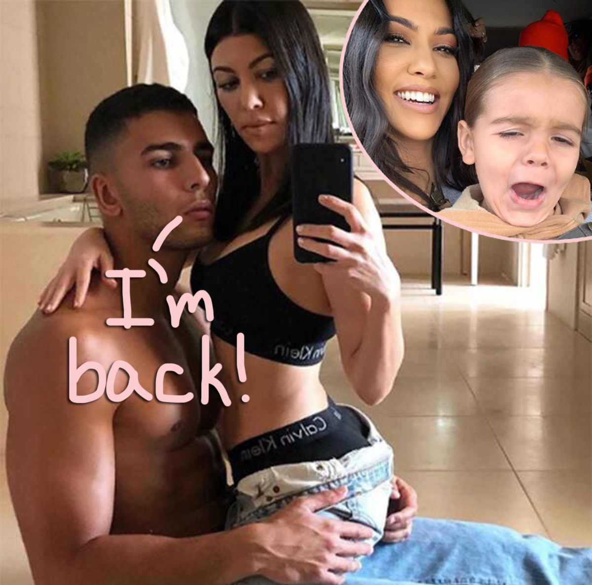 Kourtney Kardashian Younes Bendjima Reign Disick birthday gift