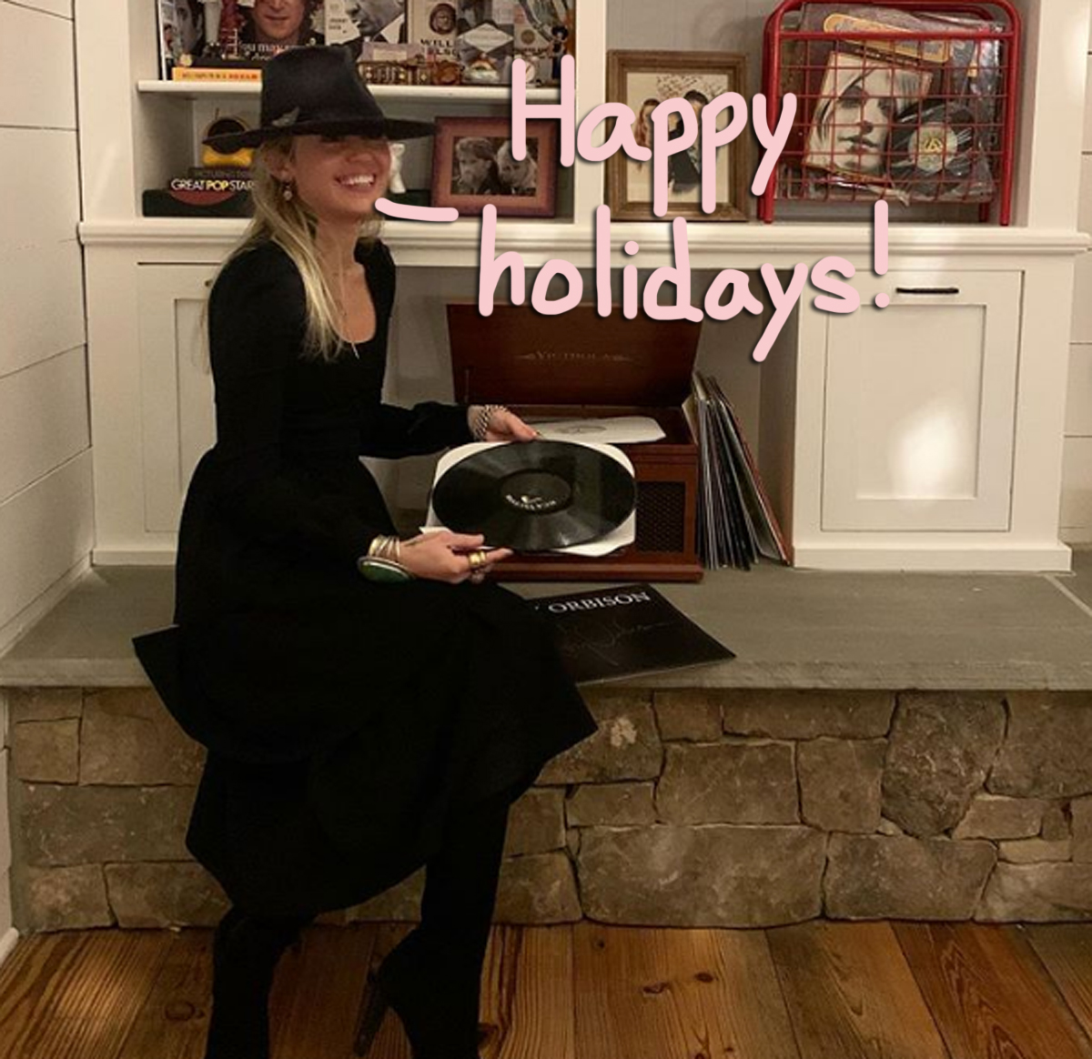 Miley Cyrus mental health happy holidays
