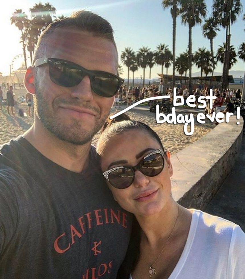 JWoww Celebrates BF Zack Carpinello's Birthday With The 'Jersey Shore