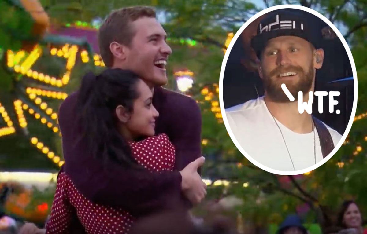 Chase Rice makes a surprise appearance on The Bachelor.