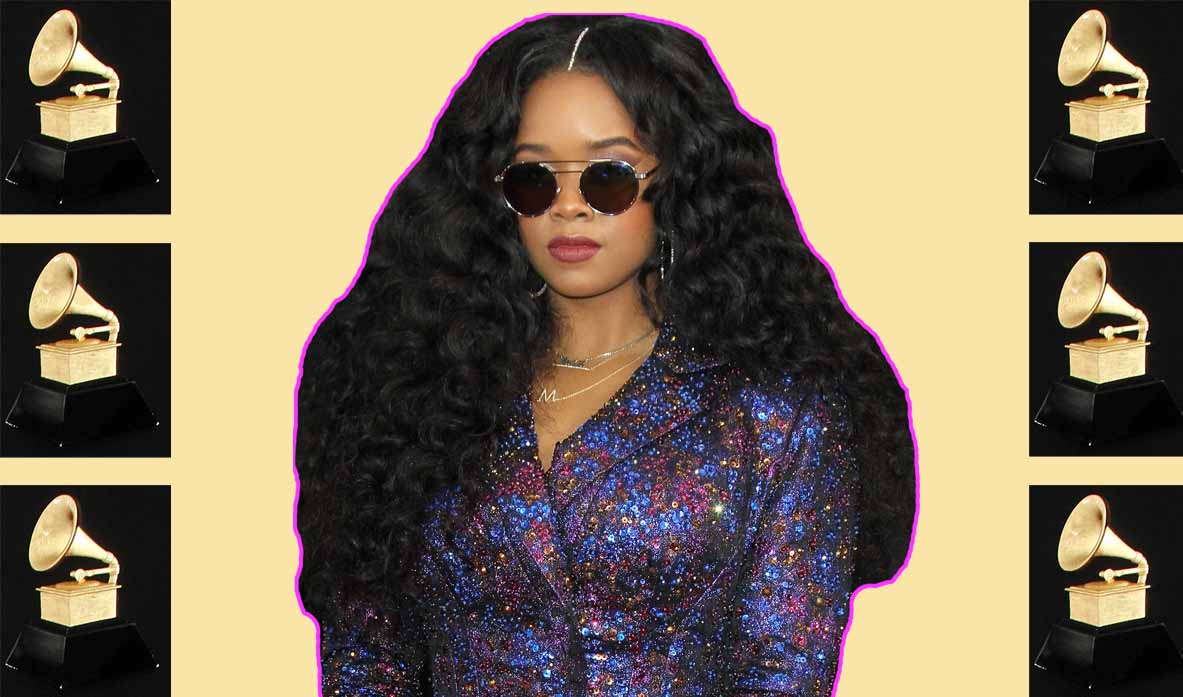 H.E.R. Has Us Enamored With Her Grammys Performance! Perez Hilton