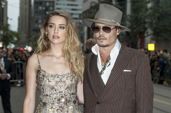 Johnny Depp and Amber Heard