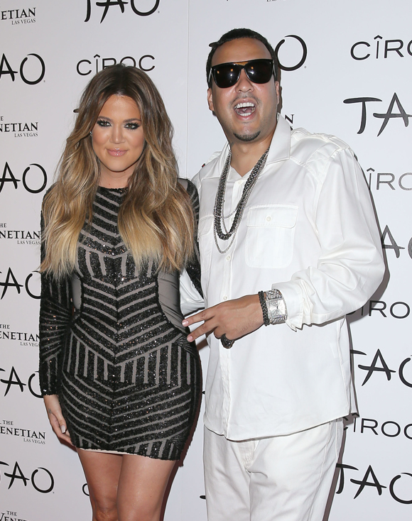 Khloe and French Montana 2014
