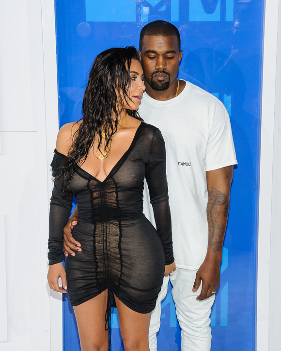 580px x 723px - Kim Kardashian & Kanye West Have Reportedly Been 'At Each Other's Throats'  & 'Staying At Opposite Ends Of The House' During Quarantine -  CelebrityTalker.com