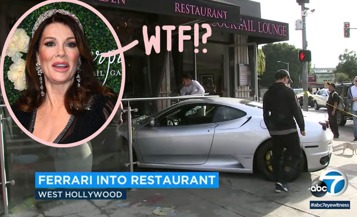 Ferrari Crashes Into Lisa Vanderpump's West Hollywood Restaurant