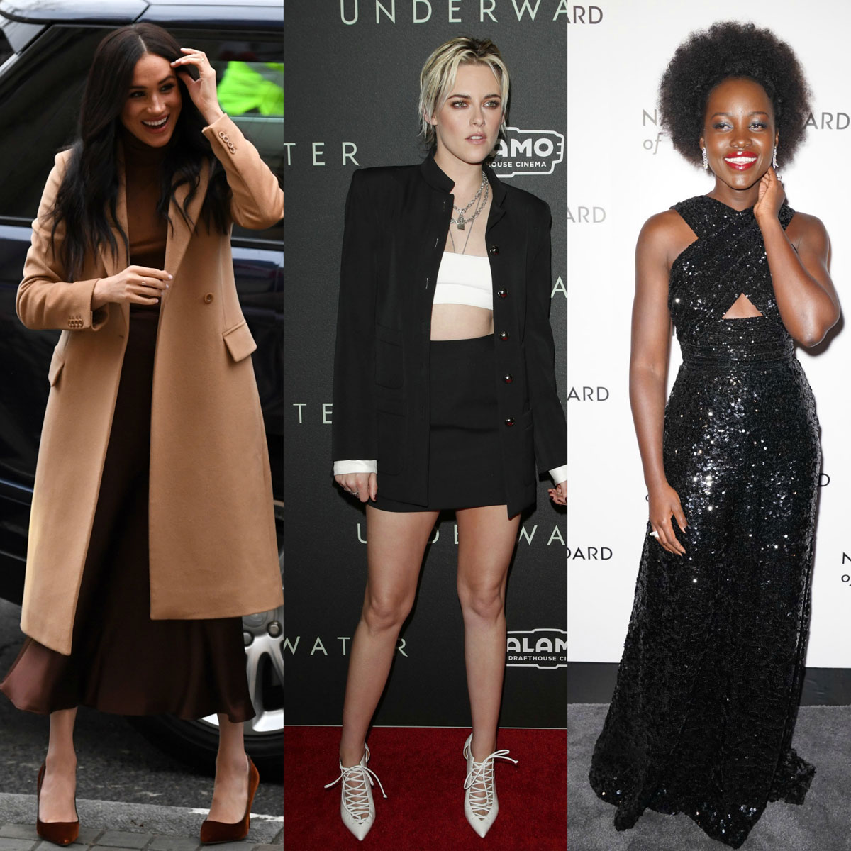 Meghan Markle Kristen Stewart Lupita Nyong'o lead the best dressed