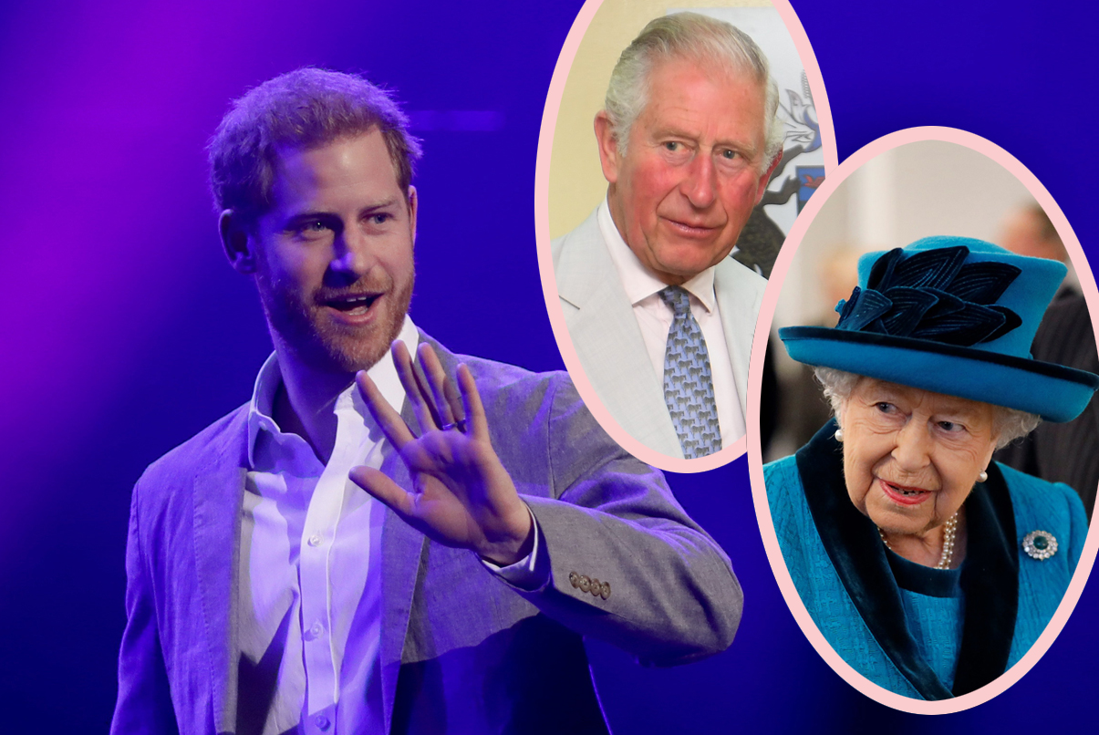 Prince Harry Charles Queen Elizabeth Royal Family Exit Talks