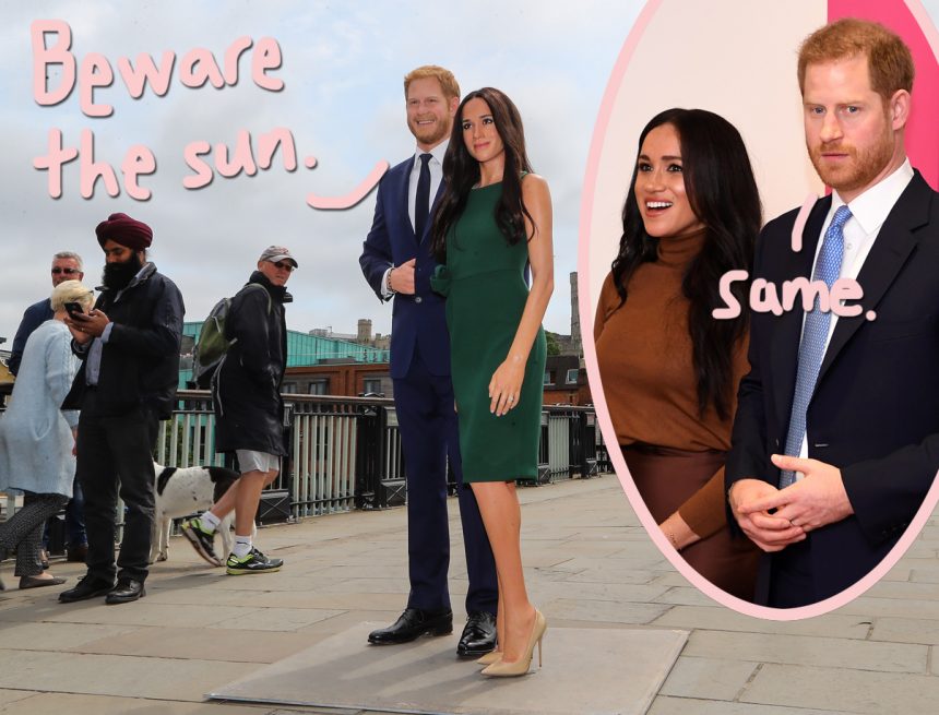 Madame Tussauds REMOVED Prince Harry & Meghan Markle From Their Royal ...