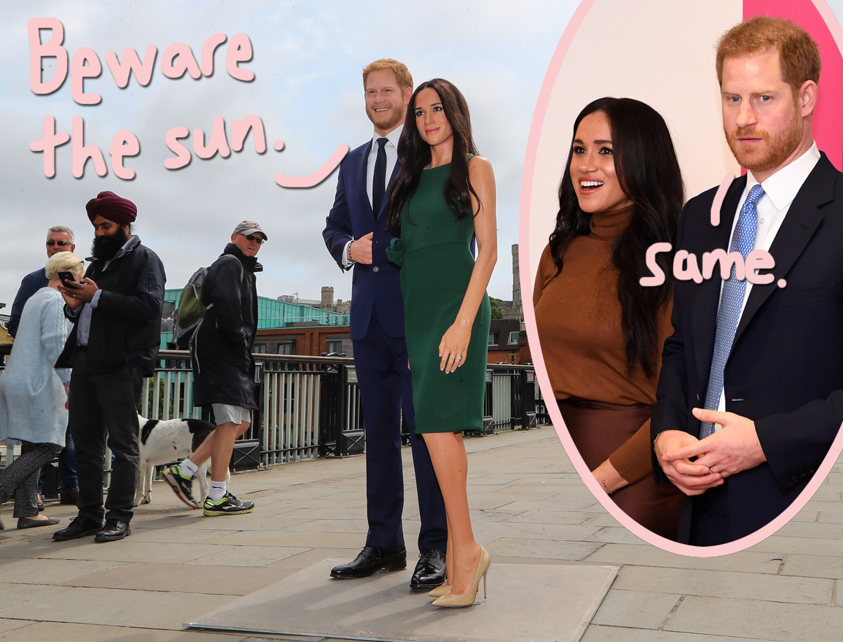 Prince Harry Meghan Markle Royal Family Madame Tussauds London