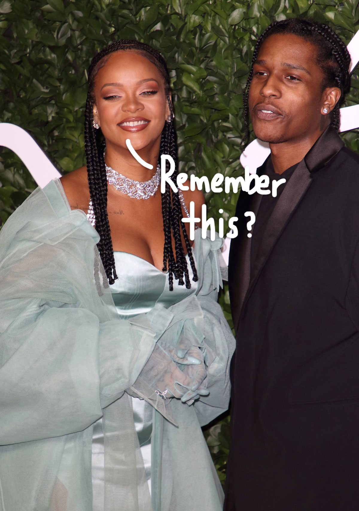 Rihanna Spied Leaving Boyfriend A$AP Rocky's Place in LA Wearing