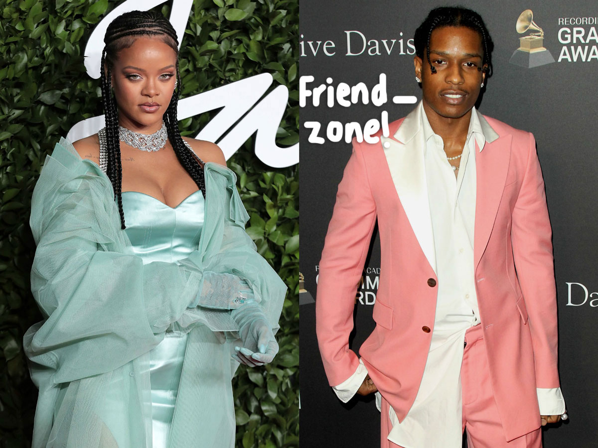 Rihanna & A$AP Rocky Are Just 'Close Friends' With Nothing 'Romantic ...