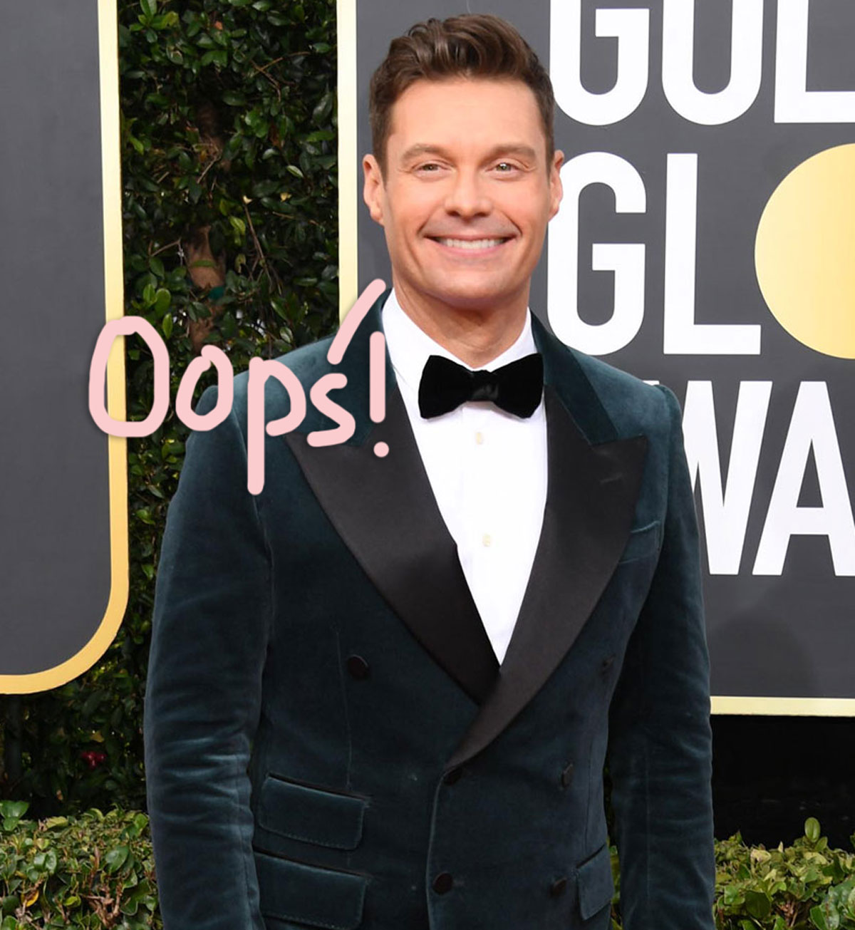 Ryan Seacrest falls on while live on-air.