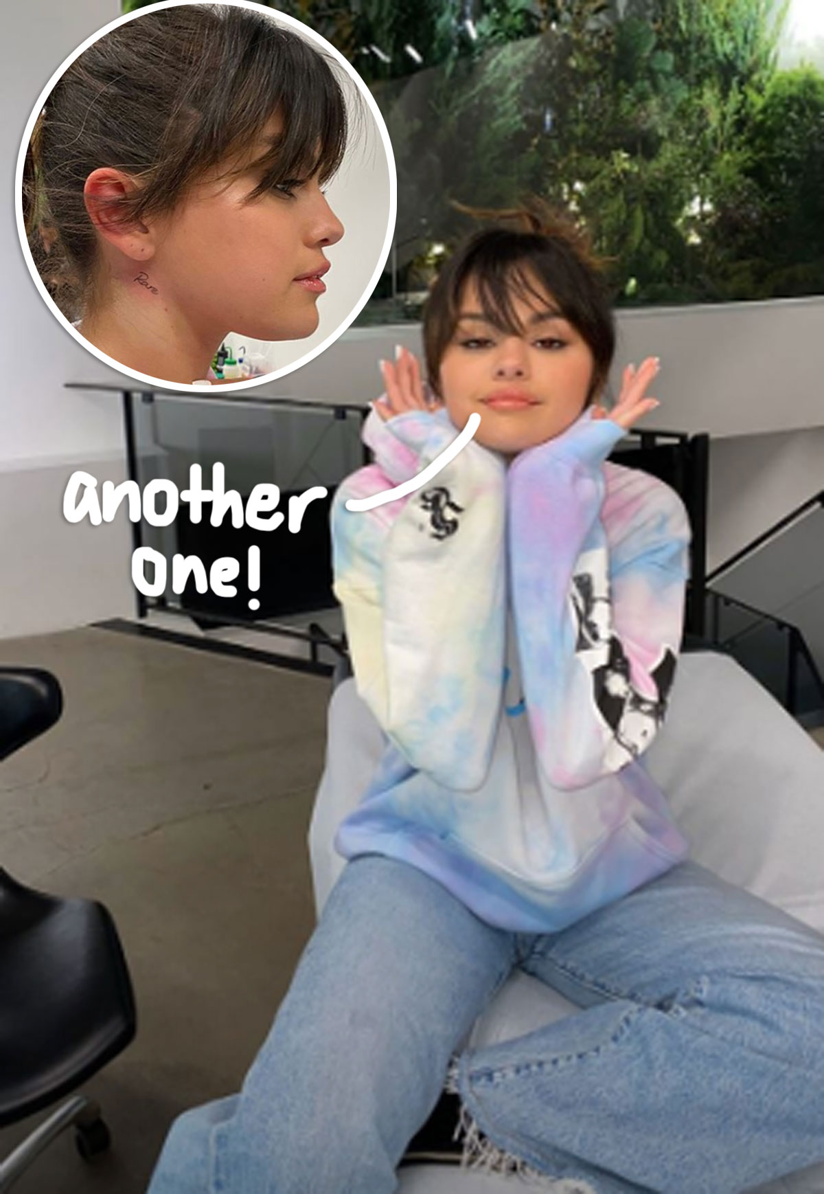 Selena Gomez gets ANOTHER new tattoo as she unveils painful-looking Rare  inking on her neck | Daily Mail Online
