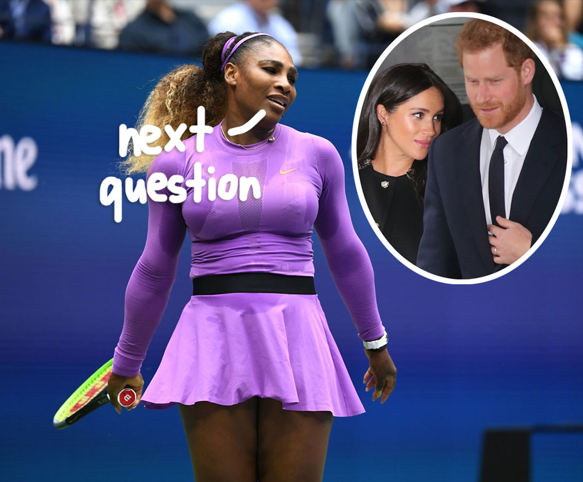 Serena Williams Expertly Shuts Down A Reporter S Question About Meghan Serena Williams Expertly Shuts Down A Reporter S Question About Meghan