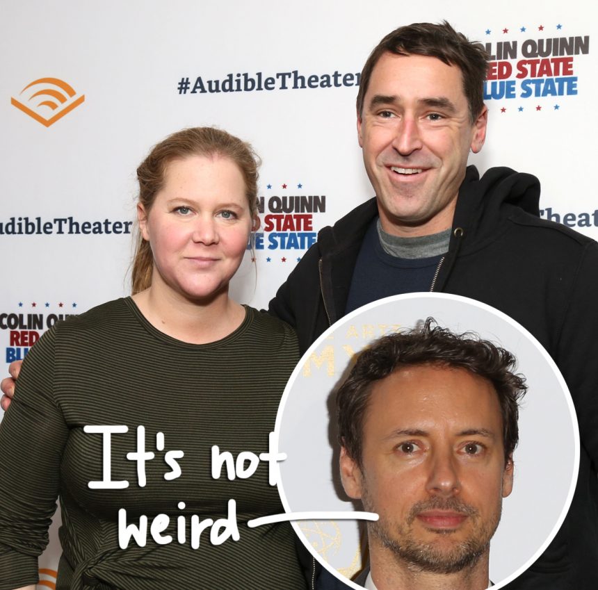 Amy Schumer Is Living With Her Ex-Boyfriend AND Her Husband! - Perez Hilton