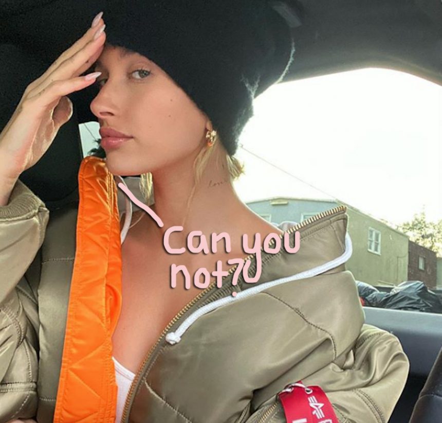 Hailey Bieber Tells Fans ‘stop Roasting Me’ For ‘crooked’ Pinky Fingers It’s Actually A Genetic