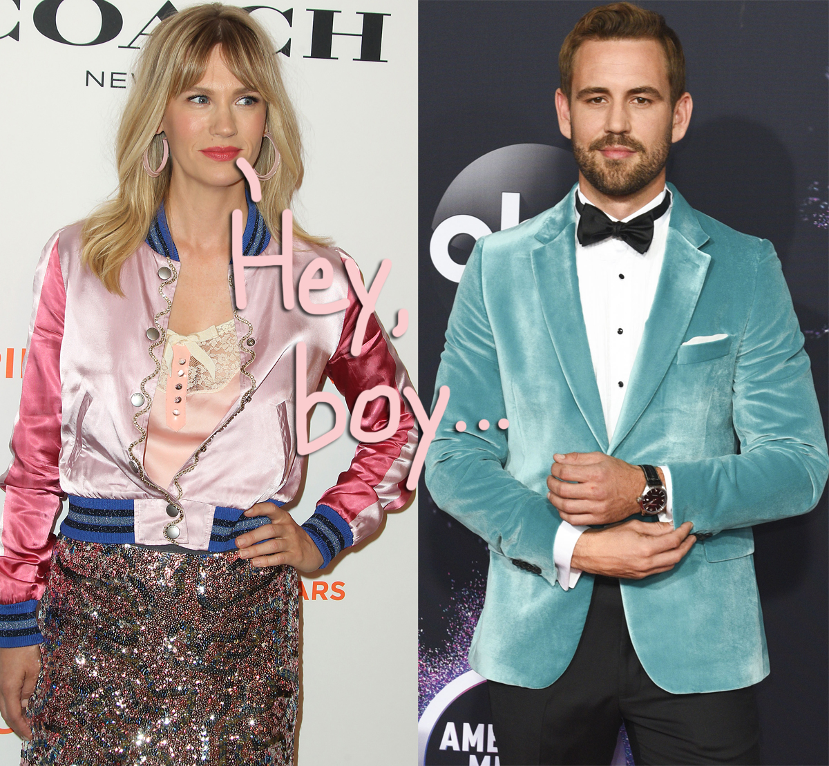 January Jones Reveals She Actually DID Have A Thing With Former 'Bachelor' Nick Viall: 'We Went On A Couple Dates'