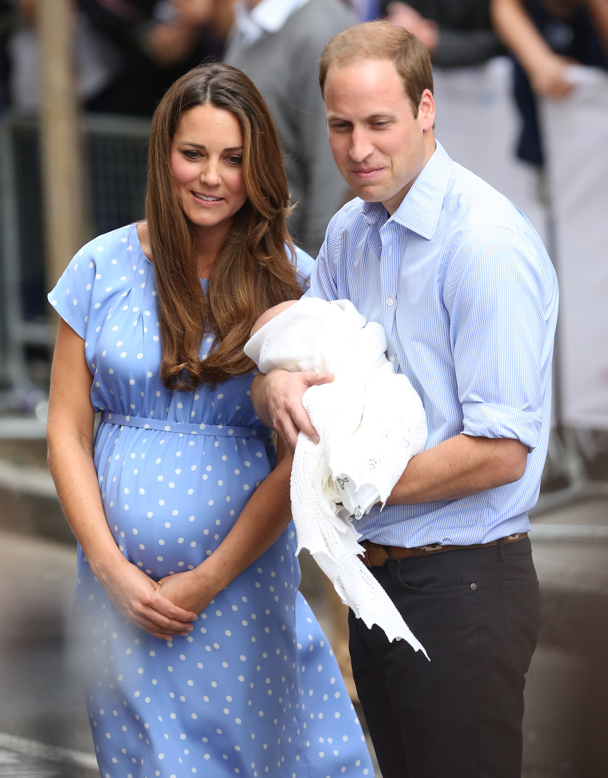 kate middleton baby george hospital